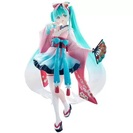 Hatsune Miku Statue Neo Tokyo Series Kimono 22 cm Produktfoto