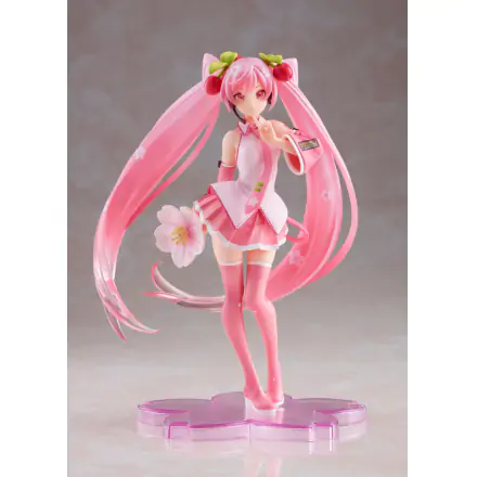 Sakura Miku Figur Newly Drawn 2021 Ver 18 cm Produktfoto