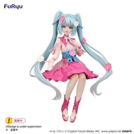 Hatsune Miku Noodle Stopper PVC Statue Flower Fairy Cosmos 14 cm termékfotója