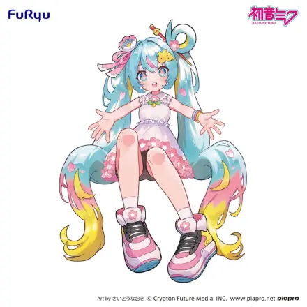 Hatsune Miku Noodle Stopper PVC Statue Hatsune Miku 10th Anniversary 14 cm Produktfoto