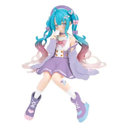 Hatsune Miku Noodle Stopper PVC Statue Hatsune Miku Love Sailor Purple Color Ver. 13 cm Produktfoto