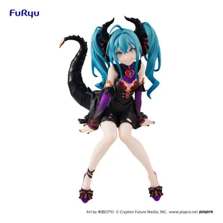 Hatsune Miku Noodle Stopper PVC Statue Hatsune Miku Villain Color Ver. 16 cm Produktfoto