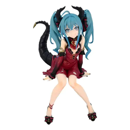 Hatsune Miku Noodle Stopper PVC Statue Hatsune Miku Villain Red Color ver. 16 cm termékfotója