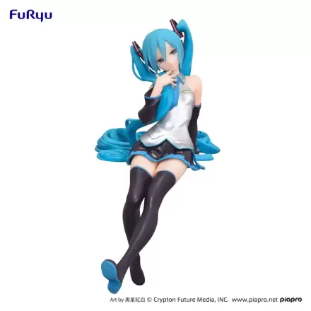 Hatsune Miku Noodle Stopper PVC Statue Kuroboshi Kouhaku Ver. (re-run) 14 cm termékfotója