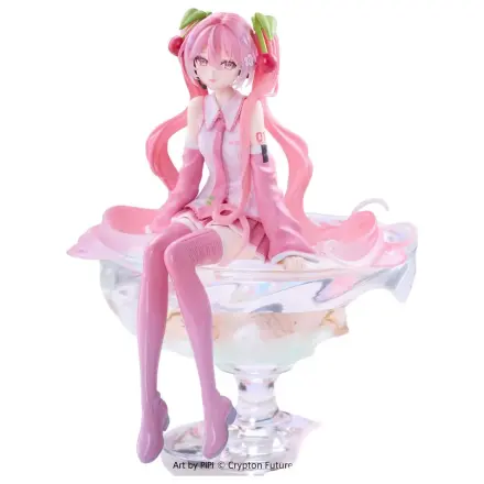 Hatsune Miku Noodle Stopper PVC Figur Sakura Miku 2026 Smile Ver. 14 Zentimeter Produktfoto