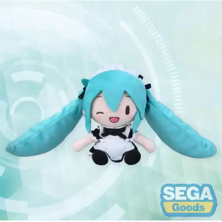 Hatsune Miku Project Diva Arcade Fuwa Petit Mini Plüschfigur Hatsune Miku Maid Ver. (EX) 16 cm termékfotója