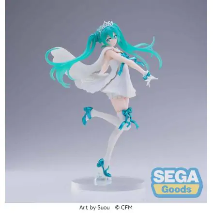 Hatsune Miku Series SPM PVC Statue Hatsune Miku 15th Anniversary SUOU Ver. 21 cm Produktfoto