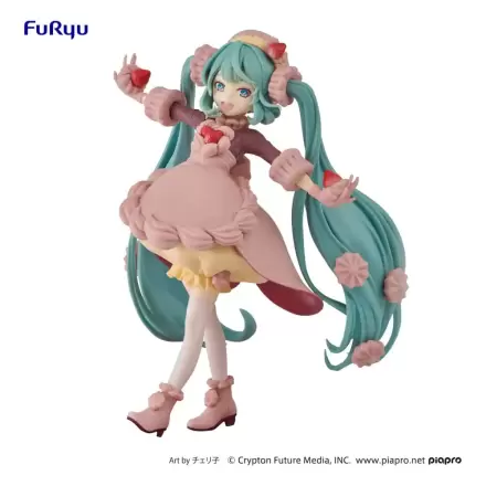 Hatsune Miku SweetSweets Series PVC Statue Strawberry Chocolate Short 17 cm Produktfoto