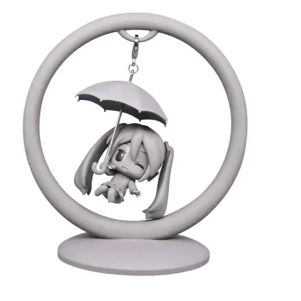 Hatsune Miku Trapeze PVC Statue Hatsune Miku 12 cm Produktfoto