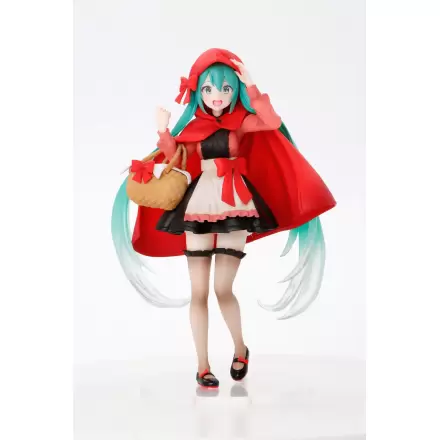 Hatsune Miku Wonderland PVC Statue Little Red Riding Hood 18 cm termékfotója