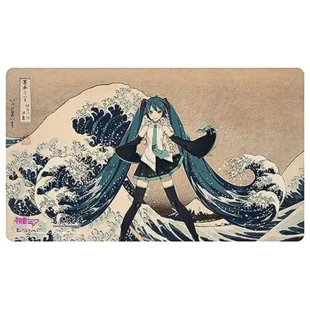 Hatsune Miku x Katsushika Hokusai iXima Schreibtischunterlage The Great Wave off Kanagawa/Fine Wind, Clear Morning Produktfoto