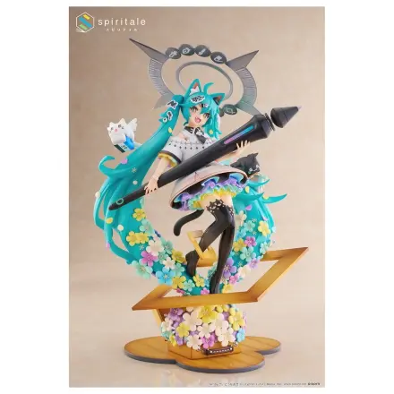 Hatsune Miku x Naoki Saito PVC Statue 1/7 My Figure Making! The Painter Ver. 34 cm Produktfoto