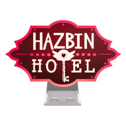 Hazbin Hotel Nachtlicht Logo Ständer 13 cm Produktfoto