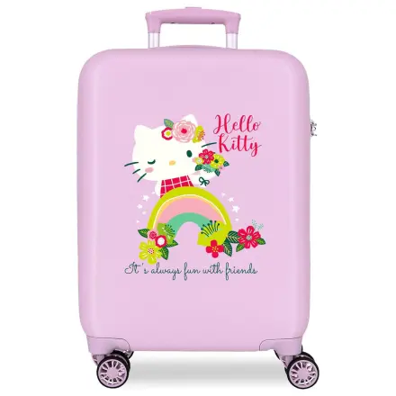 Hello Kitty Always Fun With Friends ABS Rollkoffer 55cm Produktfoto