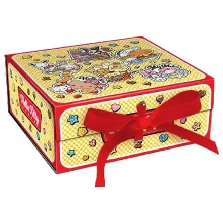 Hello Kitty and Friends Karten Aufbewahrungsbox American Diner Version Produktfoto