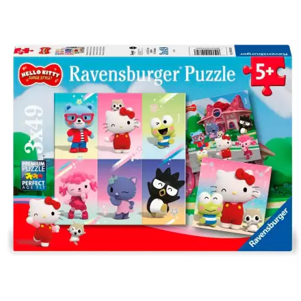 Hello Kitty and Friends Hello Kitty Puzzle 3x49 Teile Produktfoto