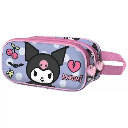 Hello Kitty and Friends Kuromi Rebel Doppel 3D Federmäppchen Produktfoto