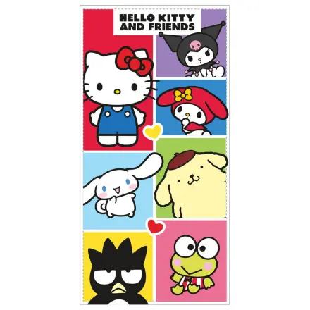 Hello Kitty and Friends Mikrofasertuch Strandtuch Produktfoto