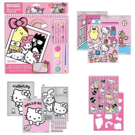 Hello Kitty and Friends Mal- und Aktivitätsbuch Produktfoto