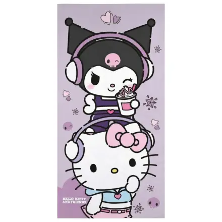 Hello Kitty Best Friend Handtuch 70x140cm Produktfoto