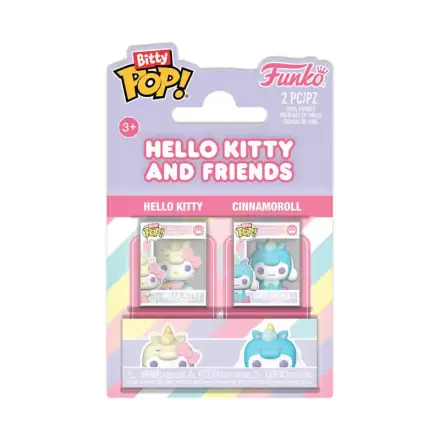 Hello Kitty Bitty Funko POP! Vinyl Figur 2er-Pack HK & Cinnamonroll Produktfoto