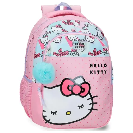 Hello Kitty Schleifen anpassbarer Rucksack 42cm Produktfoto