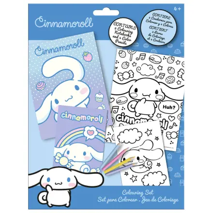Hello Kitty Cinnamoroll Malset mit Stickern Produktfoto