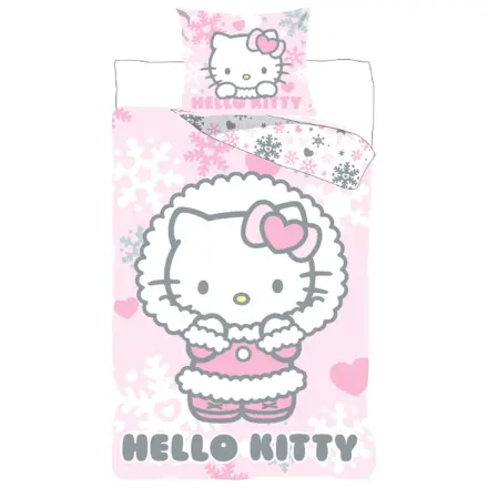 Hello Kitty Cozy Winter Kinder, Vorschul-Bettbezug Produktfoto