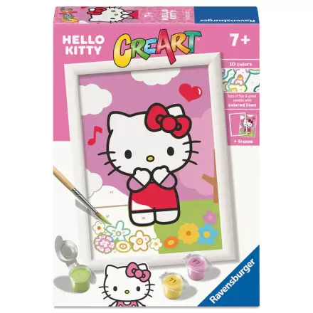 Hello Kitty CreArt Malen nach Zahlen Set Produktfoto