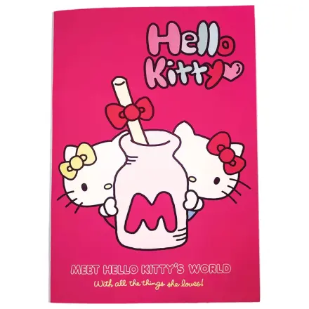 Hello Kitty Doppel B/5 liniertes Notizbuch 40 Seiten Produktfoto