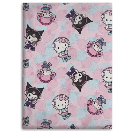 Hello Kitty Flanell Decke 110x150cm Produktfoto