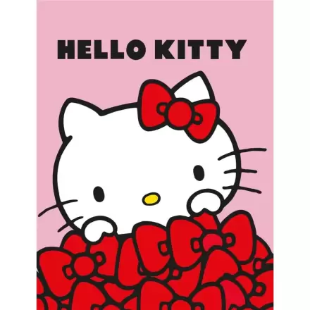 Hello Kitty Flanell Decke 130x160cm Produktfoto