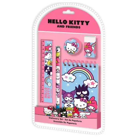 Hello Kitty and Friends Schreibset - 5 Teile Produktfoto