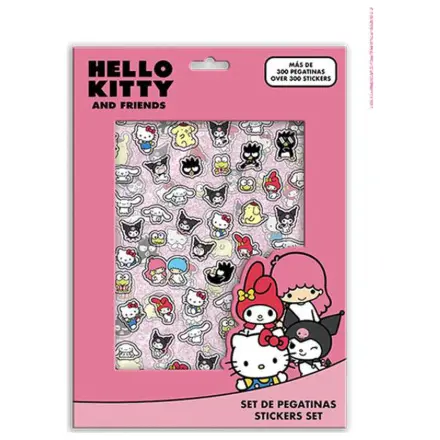 Hello Kitty Friends Sticker Set 300 Stück Produktfoto