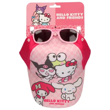 Hello Kitty and Friends Sonnenbrillen und Baseballkappe Set Produktfoto