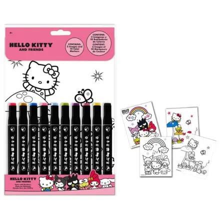 Hello Kitty Friends Multi Malbuch Produktfoto