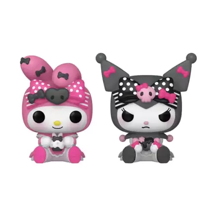 Hello Kitty Funko POP! Vinyl Schlüsselanhänger 2er-Pack My Melody und Kuromi 4 cm Produktfoto