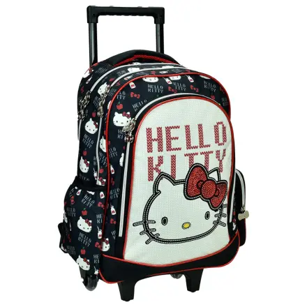 Hello Kitty Herz Rolling Schultasche, Tasche 46 cm Produktfoto