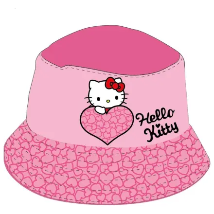 Hello Kitty Heart Kinder Anglerhut 53 cm Produktfoto