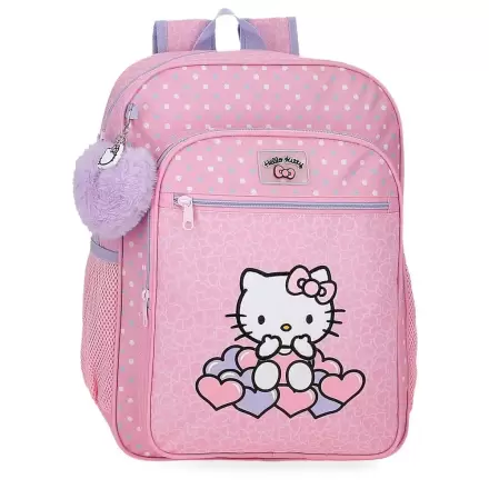 Hello Kitty Hearts & Dots anpassbarer Rucksack 38cm Produktfoto