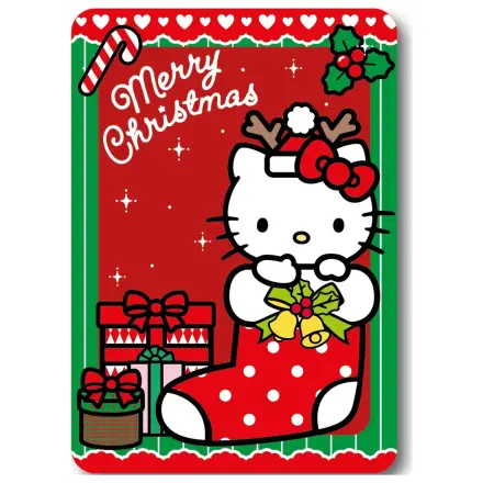 Hello Kitty Holiday Cheer Weihnachts Fleece-Decke Produktfoto