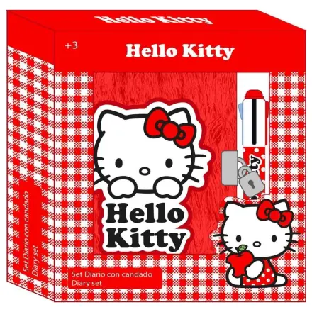 Hello Kitty Tagebuch + 4-Farben-Stift Produktfoto