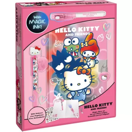 Hello Kitty Notizbuch mit festem Einband Magischer Stift Topper Stift termékfotója