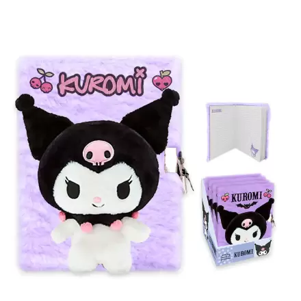 Hello Kitty Kuromi 3D A5 Notizbuch Produktfoto