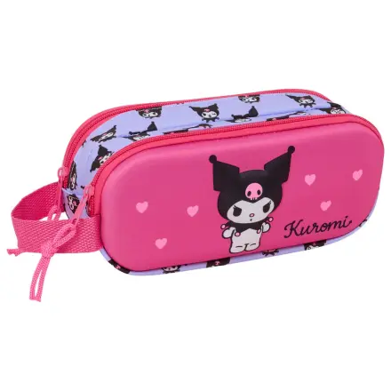 Hello Kitty Kuromi 3D doppeltes Federpenal Produktfoto
