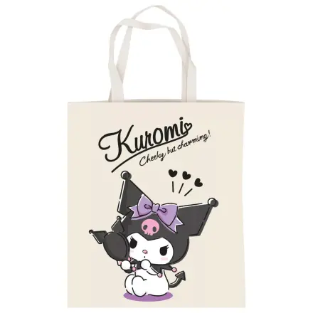 Hello Kitty Kuromi Charming Canvas Tragetasche, Einkaufstasche 44 cm Produktfoto