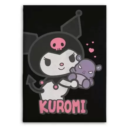 Hello Kitty Kuromi Flanelldecke 110x150 cm Produktfoto