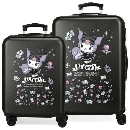 Hello Kitty Kuromi Fortune Telling ABS 2-teiliger Trolley-Koffer-Set 55/65cm Produktfoto