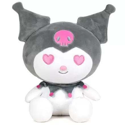 Hello Kitty Kuromi graues Plüschtier 16 cm Produktfoto