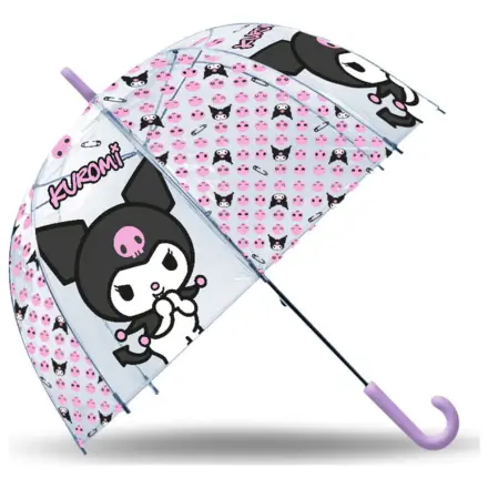 Hello Kitty Kuromi Kinder Klarer Regenschirm Ø70 cm Produktfoto